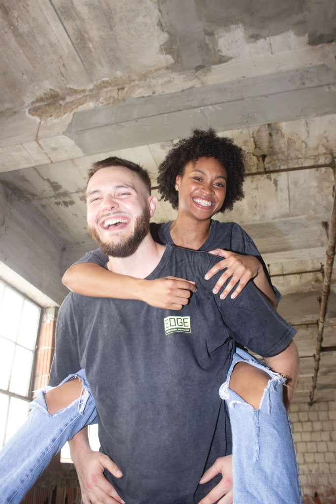 EDGE® ヴィンテージ クルーネックTシャツ